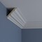 Ekena Millwork 3 3/4"H x 3 7/8"P x 5 1/2"F x 94 1/2"L Windsor Rope Crown Moulding MLD03X04X05WI - alternate 6